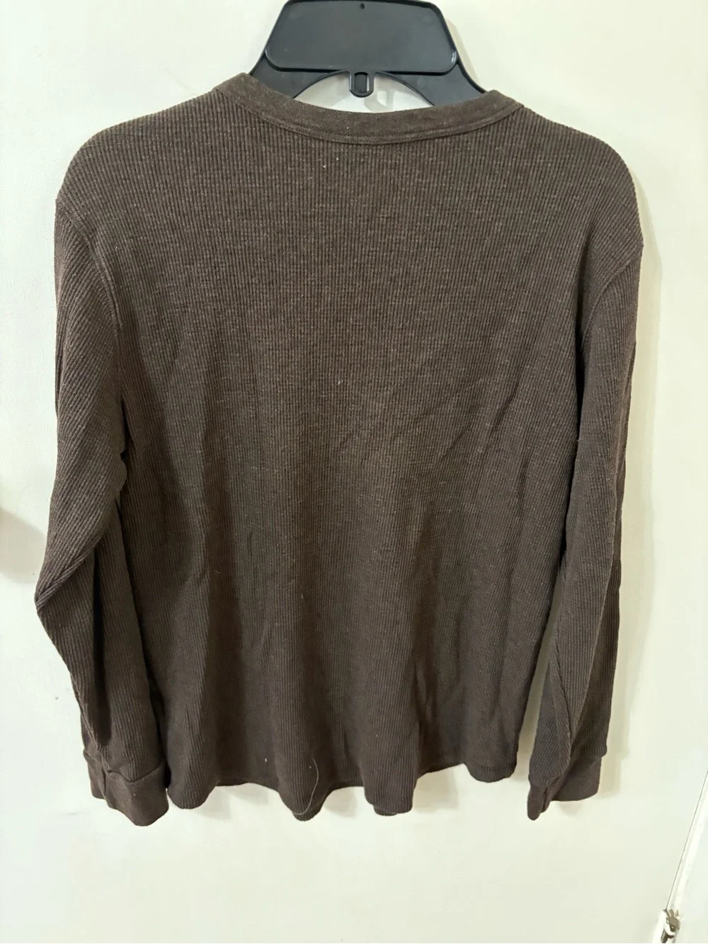 Old Navy boys brown Thermal Long-Sleeve Shirt XL 14-16